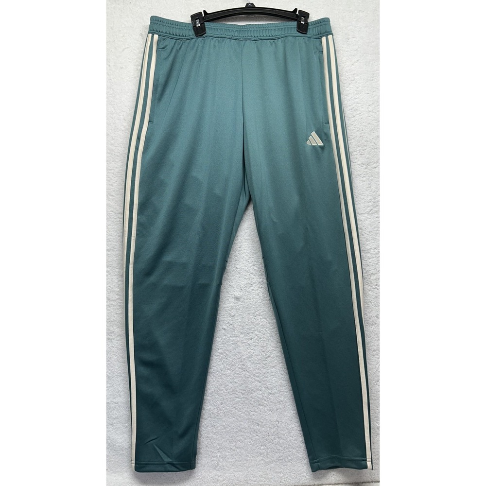 Adidas Mens Size XS Tiro Essential Teal Athletic Pants